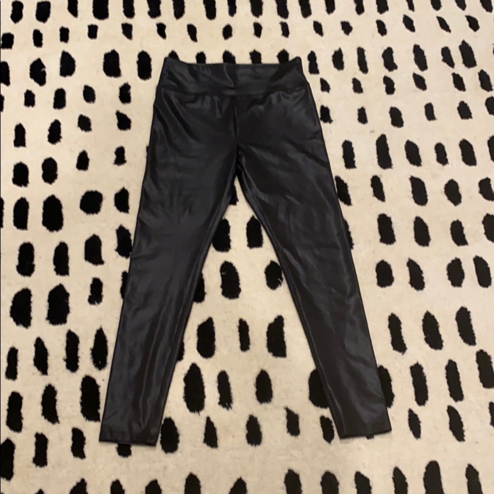 Never worn wild fable fake leather leggings M